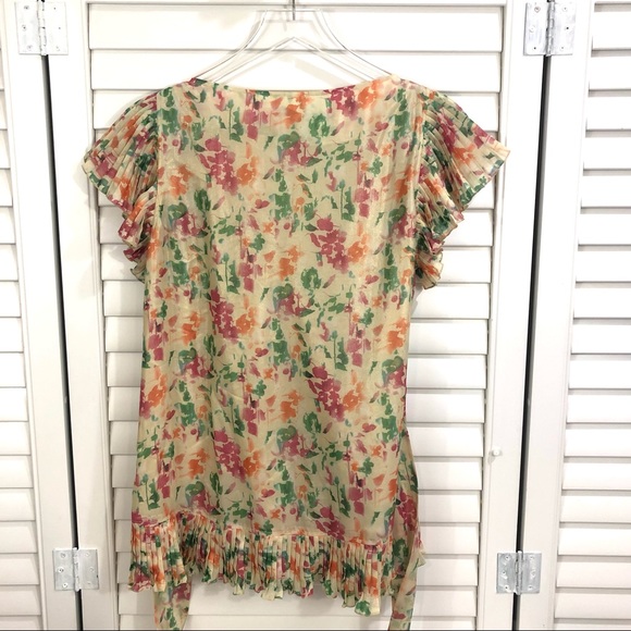 Diane Von Furstenberg Rosita Floral Wrap Blouse - Picture 9 of 11